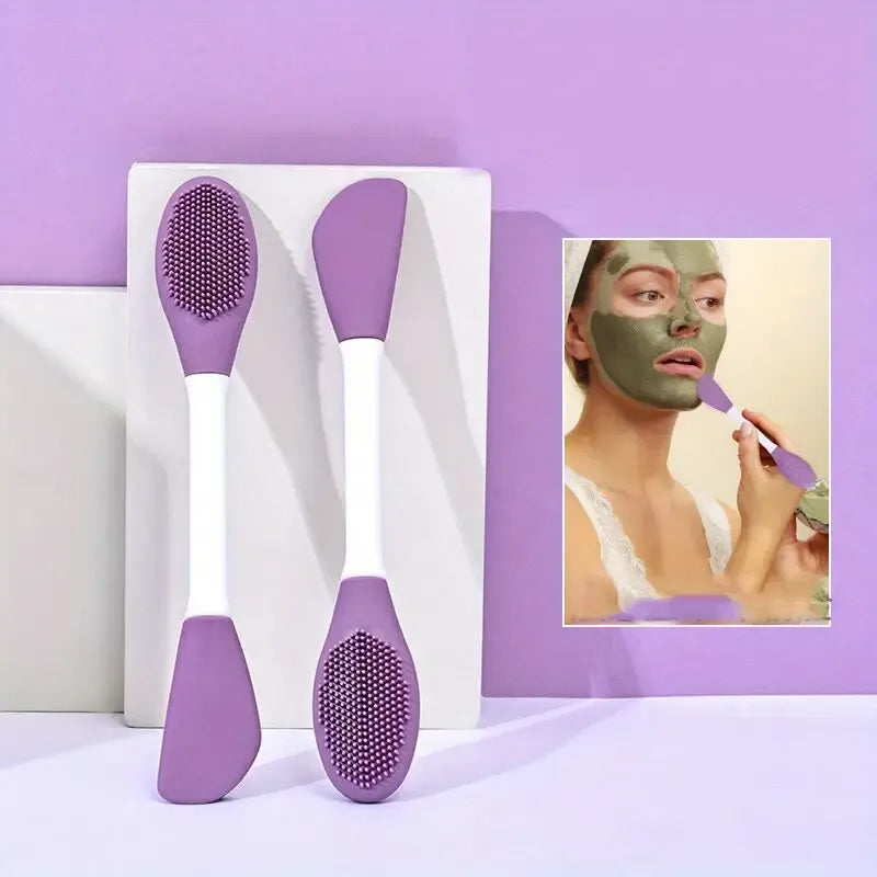 Silicone Double-Head Face Brush